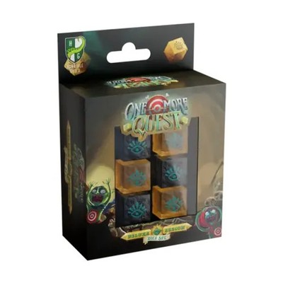 One More Quest - Deluxe Eyecon Dice Set | englisch | Modiphius Entertainment