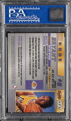 1996 BOWMAN'S BEST RC ATOMIC REFRACTOR #R23 KOBE BRYANT ROOKIE RC