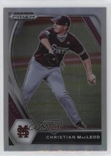 2021 Panini Prizm Draft Picks Silver Prizm Christian Macleod #PDP159 03j5