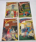 4 vintage SILVER AGE national comics • SUPERMAN • COMIC BOOK LOT #158 #204