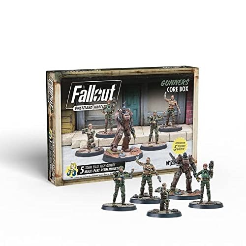 Fallout - Wasteland Warfare - Gunners Core Box (New)