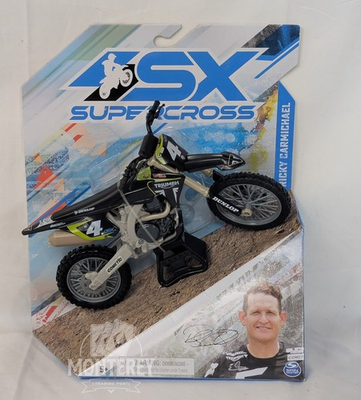 #ad SSX Supercross #4 Ricky Carmichael Spin Master New $29.97