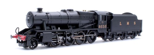 DAMPFLOKOMOTIVE LMS SCHWARZ 2-8-0 KLASSE 8F 8535 SPUR "OO" VON HORNBY *NEU NUMMERIERT | Zustand: Used