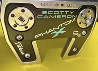 34 Scotty Cameron Phantom x 5.5 Custom - Head Cover Included. SEND OFFERS RH