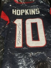 DeAndre Hopkins Houston Texans Autographed Jersey JSA Authenticated #10 XL