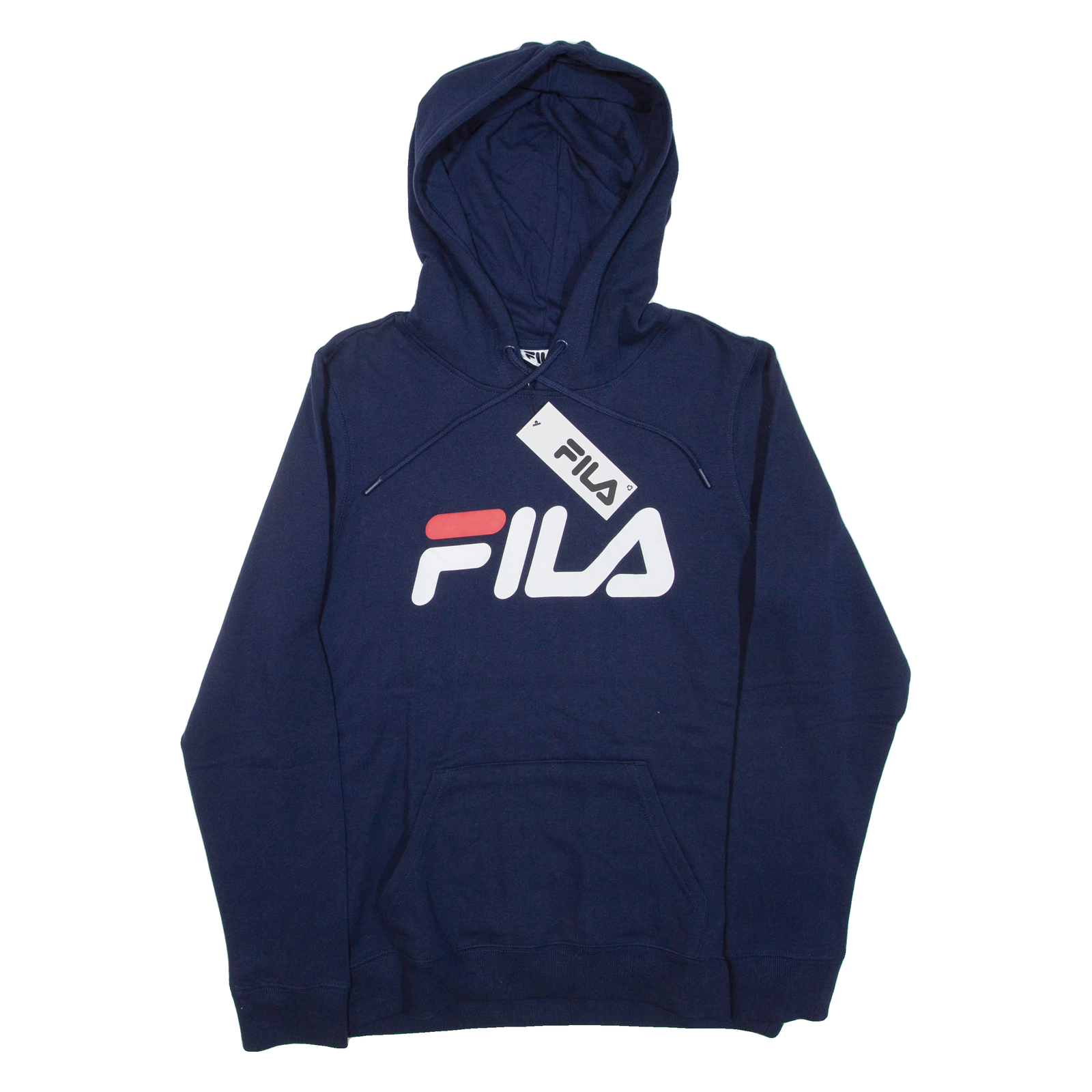 Felpa con cappuccio FILA donna blu UK 16