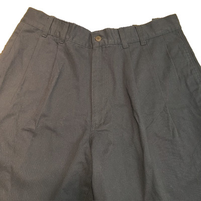 NWT 90s Bugle Boy Classics Chino Shorts Mens 31 x 9 Blue Pleated Normcore Preppy