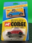 1970 Corgi Juniors No 20 Whizzwheels Red Volkswagen Beetle 1300 - MISP