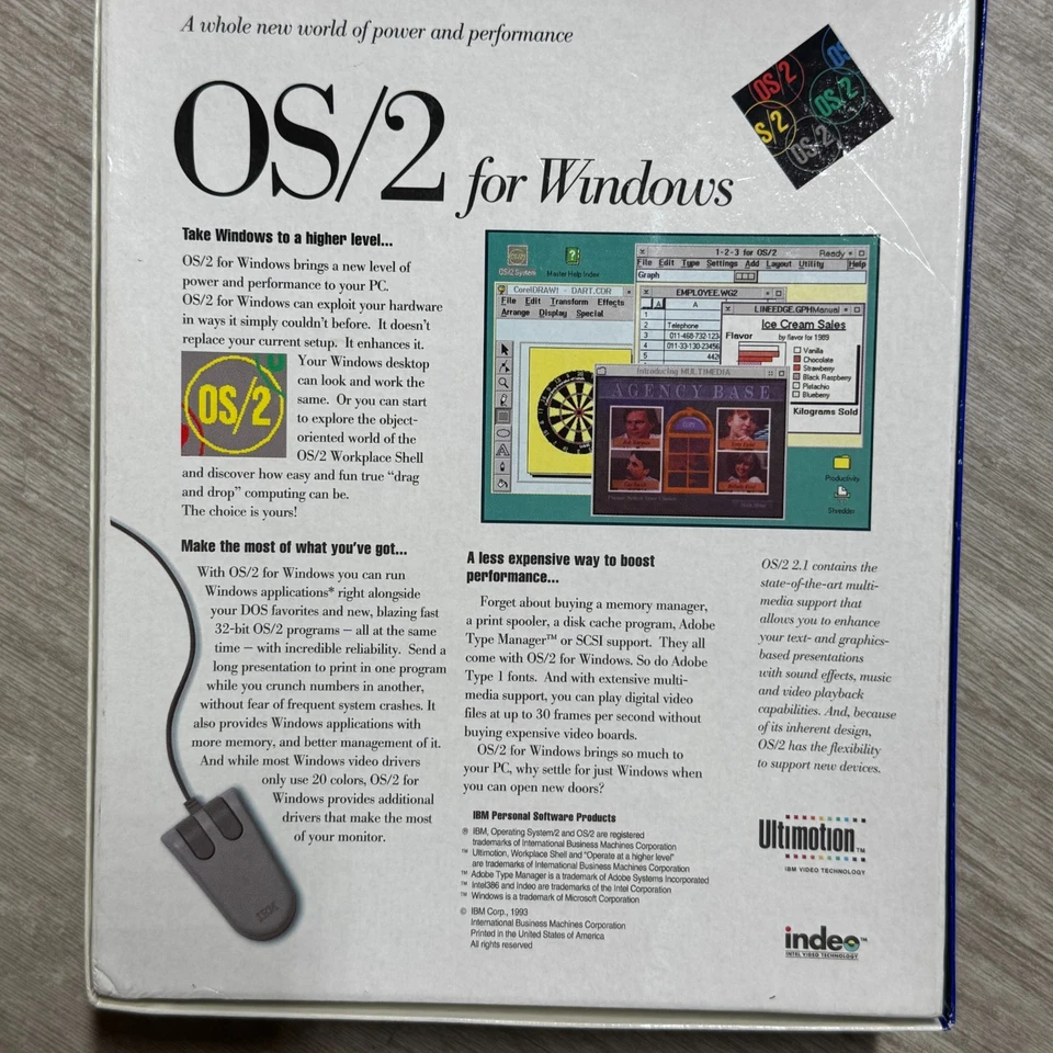 IBM OS/2 FOR WINDOWS CD-ROM SPECIAL EDITION FOR WINDOWS VERSION 3.1 - Image 3 of 4