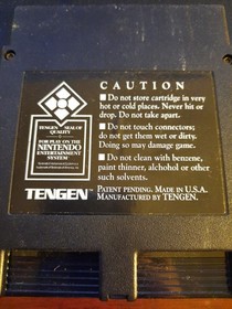 Vintage 1987 Tengen Gauntlet NES Game &ndash; Original Sleeve &ndash; Black Cartridge 