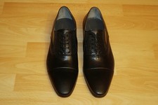 NEU  FABRIZIO Calzature  Leder   Schnürer  Gr. 41  schwarz   Herren