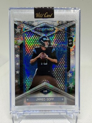 Jared Goff 6/9 Alumination Wild Card Just The Hits America 250 2026 QB #16  