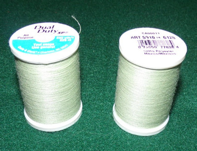Dual Duty All Purpose Polyester Thread, 250 yards, Celery (6120)
