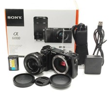 Excellent condition Sony a6000 ILCE-6000 F3.5-5.6 PZ 16-50mm OSS lens kit z778 