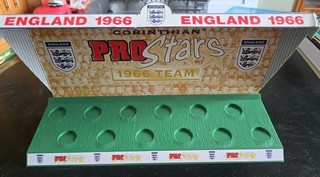 Vintage Worldcup 1966 Prostars Display Stand Football Figure