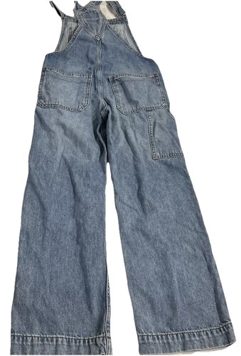 Gap Teen Girls Bib Overalls 10 Blue - Picture 2 of 7