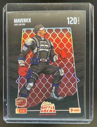 2026 Bo Jackson Battle Arena Cooper Flagg Maverick RC Brawl Battlefoil #BF-161