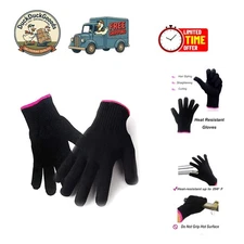 XX-Large Heat-Resistant Gloves for Hair Styling - Protect & Style in Comfort