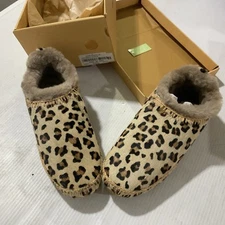 LAIDBACK LONDON Fuyu Crochet Sheepskin Slipper Boots: NIB SIZE 38