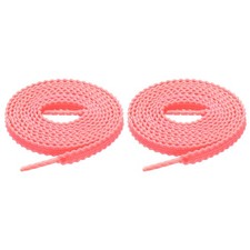 Flat Shoe Laces, 55 Inch Athletic Shoelaces for Sneakers Running, Watermelon