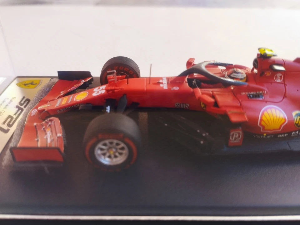1/43 Looksmart  Ferrari SF21  Bahrain GP 2021  #55  C.Sainz Jr. - Immagine 2 di 4