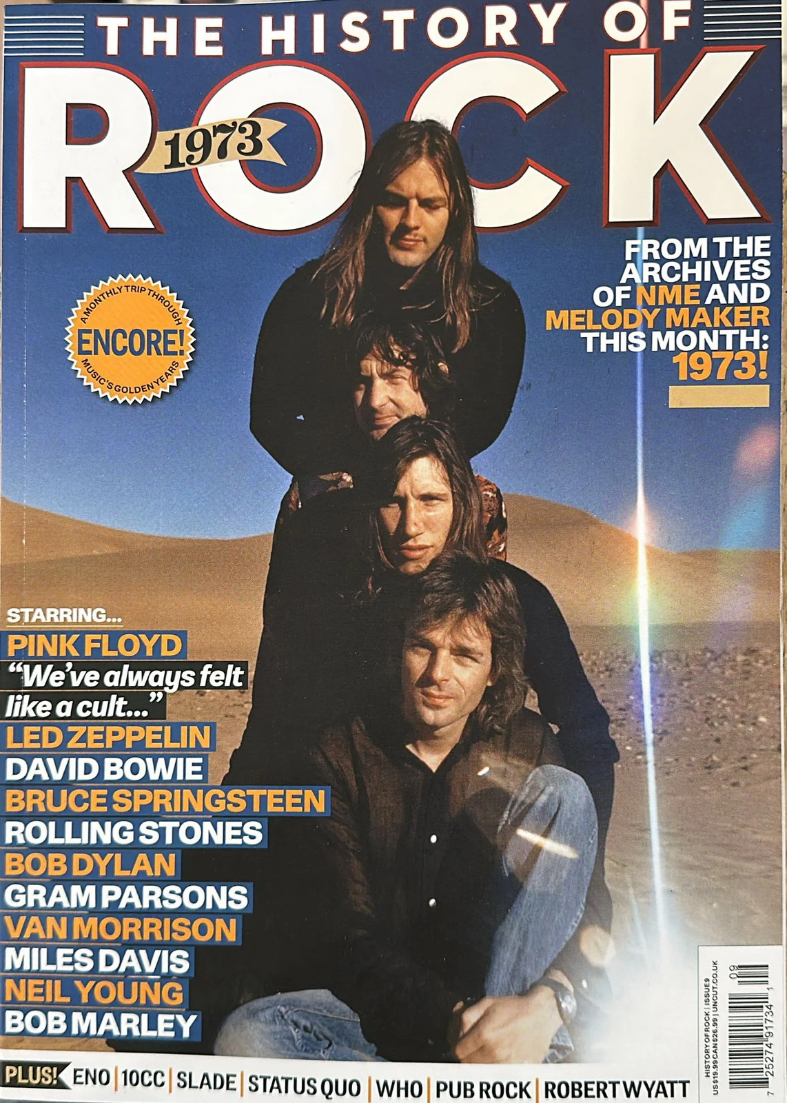 Uncut The History Of Rock 1973 Magazine Issue 9 Free Shipping Brand New