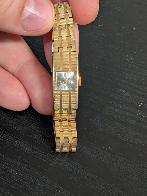 Vintage Tenes Swiss Made Incabloc Women's Mechanical Watch Vintage Ladies Watch