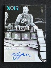 Zydrunas Ilgauskas 2024-25 Panini Noir Freeze Frame autographs /99 #FFS-ZIL