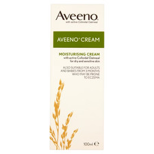 AVEENO Cream with Natural Colloidal Oatmeal 100ml - Pack of 2