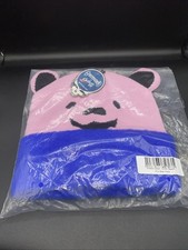 Grateful Dead Section 119 NWT HTF Rare Pink Blue Dancing Bear Hat Beanie