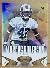 Marcus Roberson 2014 Panini Certified Rookie Mirror Gold #147 (#5/25) RC SP RARE