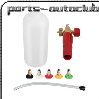 #ad 1 4quot; 5 Nozzle Tips Heavy Duty Foam Cannon Professional Car Wash Pressure Washer $19.99