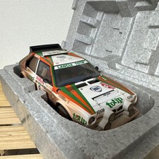 AUTOart 1/18 Lancia Delta S4 1986 Sanremo Rally White Orange Green Model New