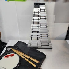 Vic Firth 32 Key Xylophone Bell Kit Percussion Practice Set No Case Has Stand