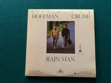 Rain Man (Laserdisc 1988) Dustin Hoffman Tom Cruise 2 Disc Set