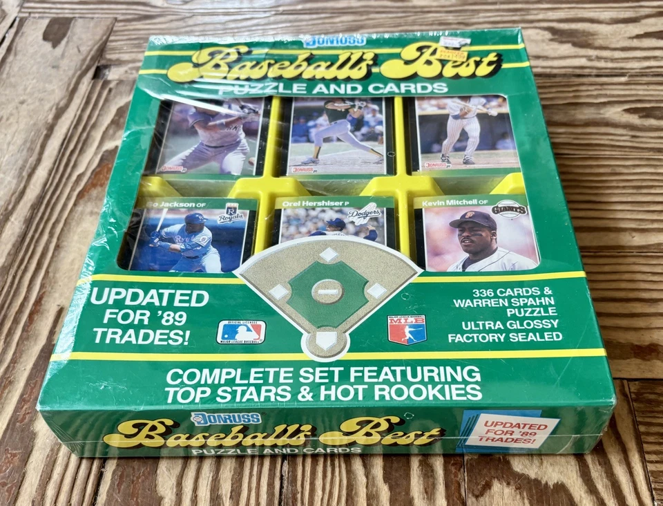 1989 Donruss BASEBALLS BEST Puzzle & Cards TOP STARS & ROOKIES Complete Set NEW - Image 4 of 4