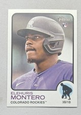 2022 Topps Heritage High Number - Elehuris Montero #585 (RC)