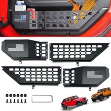 Metal Front Door Pocket Storage Box for Jeep Wrangler  Door Pocket for Wrang...