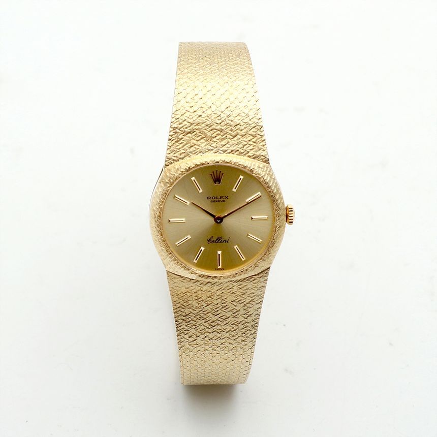 プ*♀様 ROLEX Cellini ゴールド 時計 Rolex Geneve Cellini Yellow Gold Champagne Jubilee 33mm