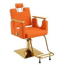 Barber Chair Reclining Hair Salon Chair for Hair Stylist Barbershop Beauty Salon