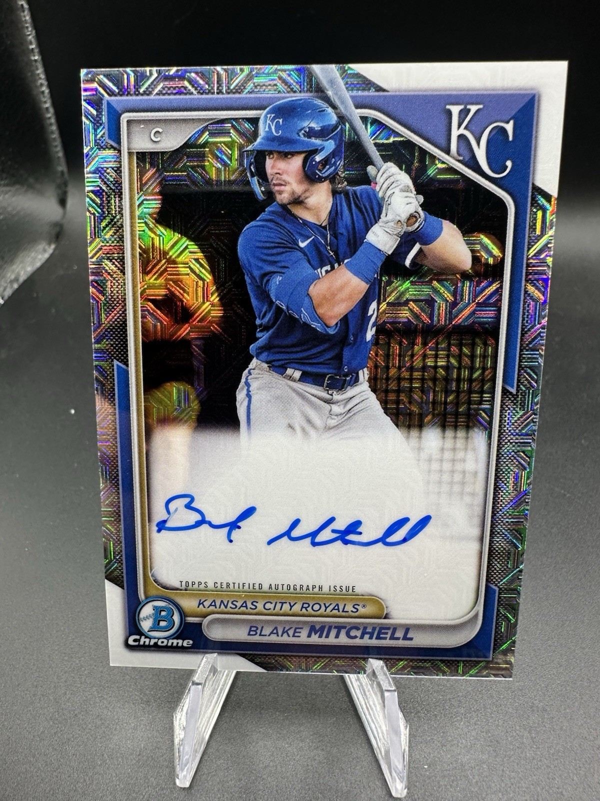 2024 Bowman - Chrome Prospect Mega Box On Card Auto Blake Mitchell #BMA-BMI✍️