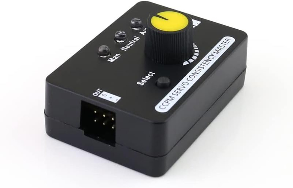 RC Servo Tester Centering Tool ESC Motor Checker Built in BEC 3CH Blue