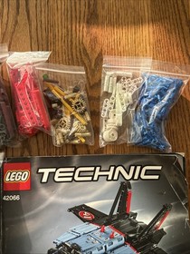 LEGO&reg; 42066 Technic Air Race Jet | W/ Instructions  & Sticker Sheet