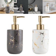 Ceramic Soap Dispenser Lotion Bottle Marble Pattern