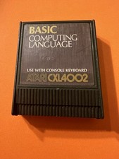 Atari 400/800 Basic Computing Language - Cleaned and Tested Works Great