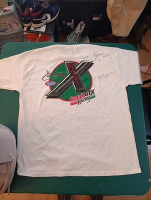 Jonh Force Autograph Shirt 10X Funny Car