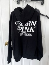 BORN PINK BLACKPINK VERDY Official Merch Hoodie Size M 100 NEW Made In USA