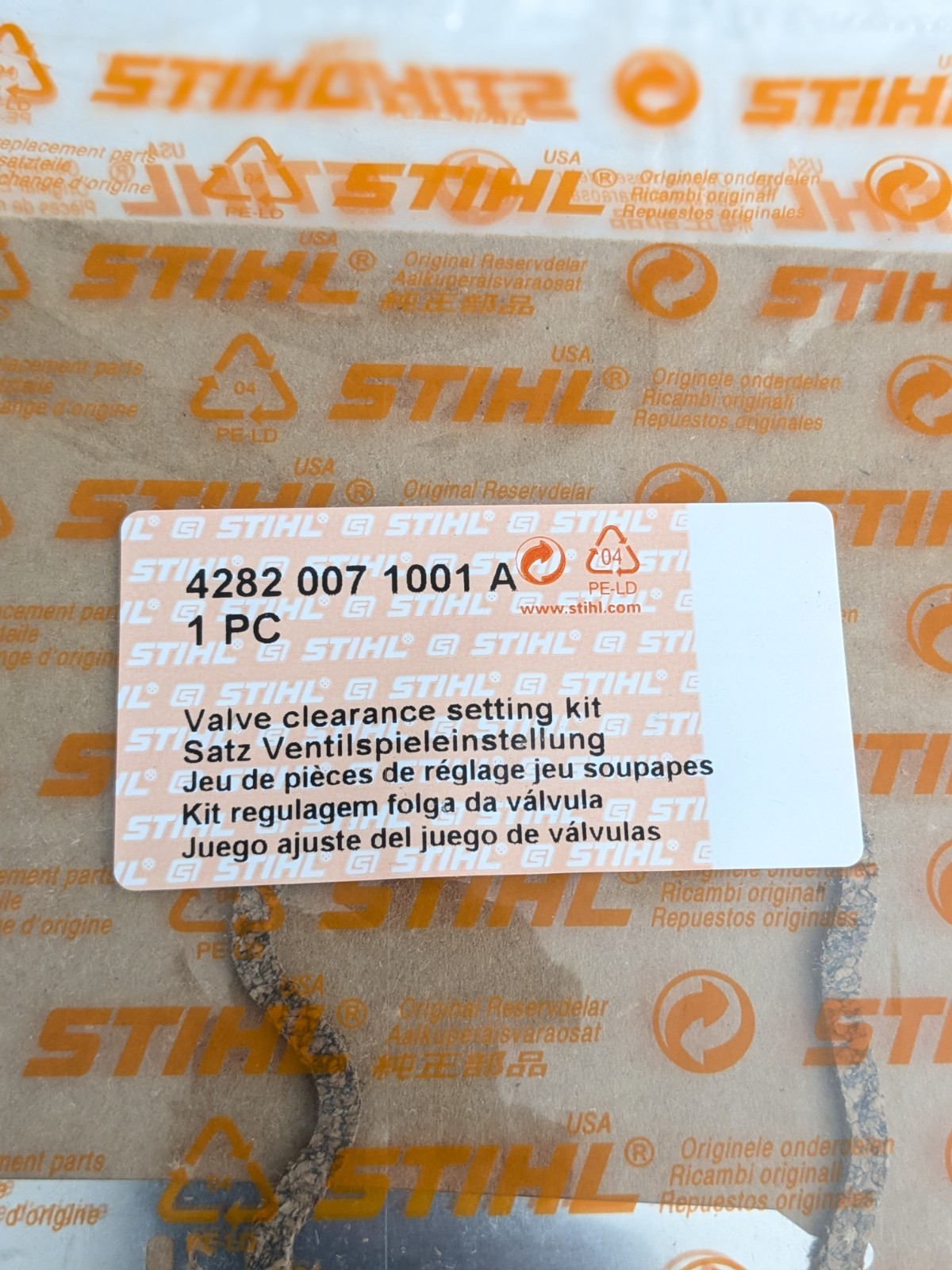 Carbhub Tankentlüfter + Ventilabstand-Set + Zündkerze Für Stihl BR500-BR700 & Viele Motorsägen – Ersatzteil-Kit (0000-350-5800, 4282-007-1001)