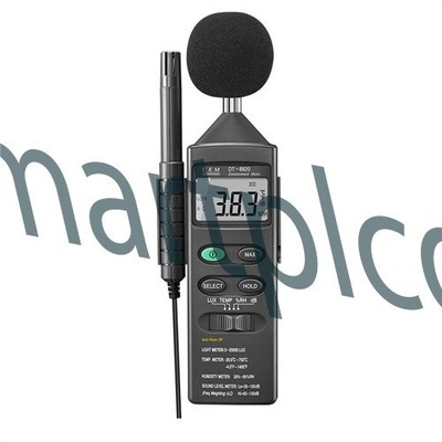 DT-8820 4 in 1 Digital Multifunction Environment Meter LCD Display #nm