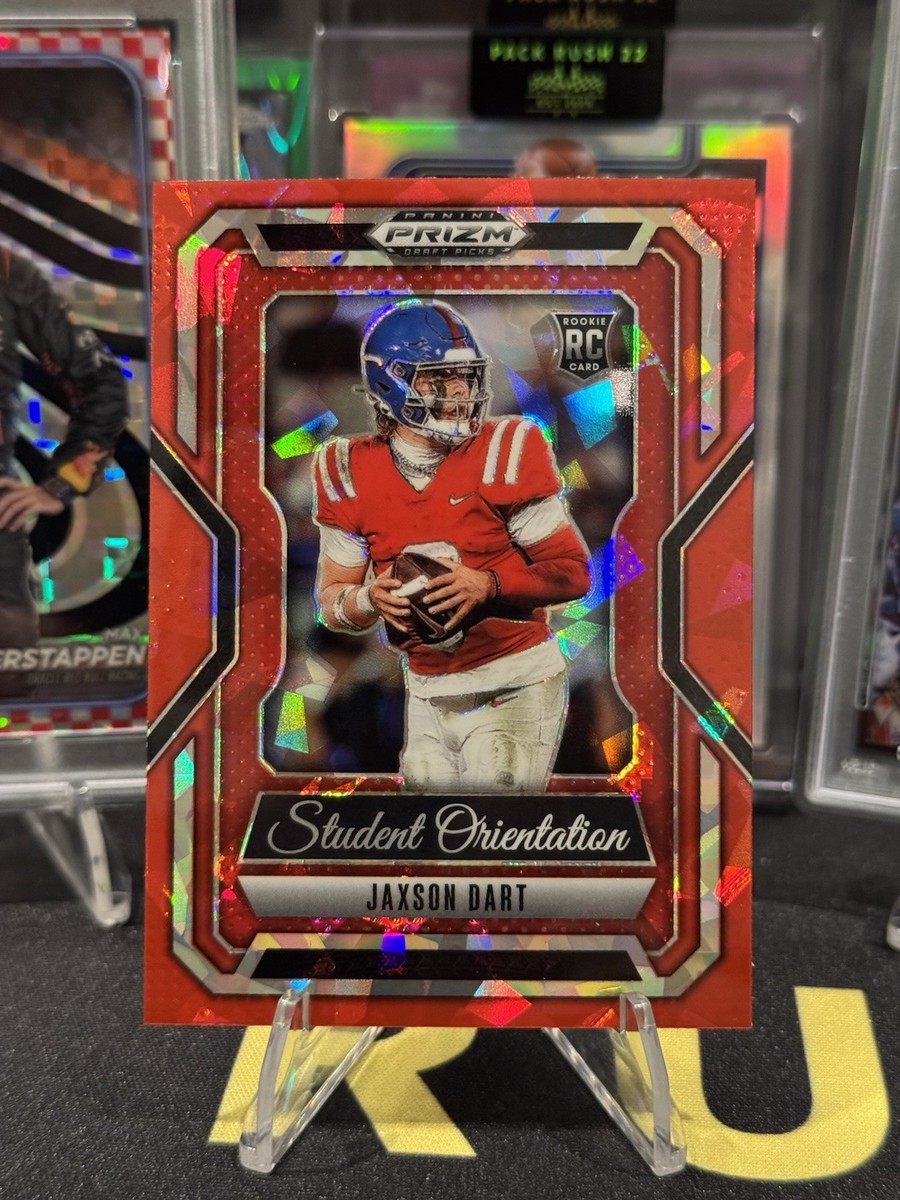 2025 Panini Prizm Draft Picks Jaxson Dart (RC) Student Orientation